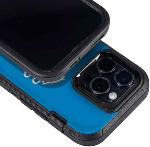 غلاف هاتف Skinit متوافق مع OtterBox Defender iPhone 13 Pro Max - تصميم مرخص رسميًا من NFL Detroit Lions in Saudi Arabia