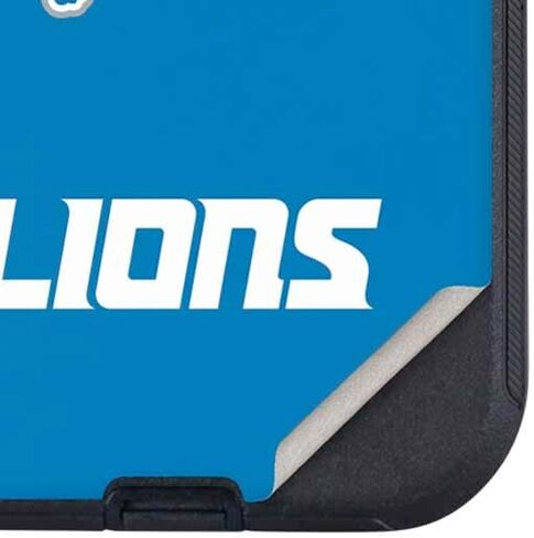 غلاف هاتف Skinit متوافق مع OtterBox Defender iPhone 13 Pro Max - تصميم مرخص رسميًا من NFL Detroit Lions in Saudi Arabia