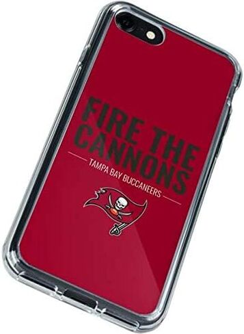 Skinit Clear Phone Case Compatible with iPhone SE (2nd & 3rd Gen) - Officially Licensed NFL Tampa Bay Buccaneers Team Motto Design in Saudi Arabia