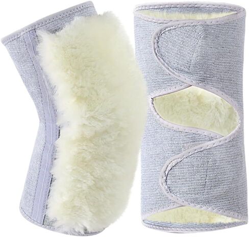 1 Pair Breathable Knee Wrap Warm Kneelet for Cold Weather Protection for Sports Outdoor Activities Comfortable Fit for Running Basketball and More in Saudi Arabia