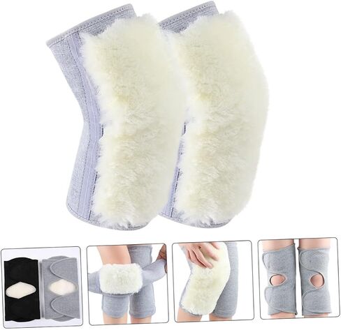 1 Pair Breathable Knee Wrap Warm Kneelet for Cold Weather Protection for Sports Outdoor Activities Comfortable Fit for Running Basketball and More in Saudi Arabia