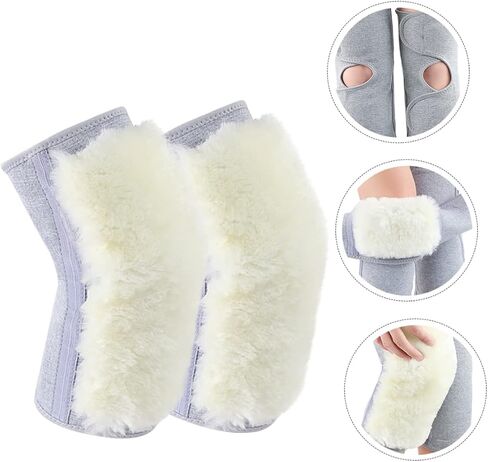 1 Pair Breathable Knee Wrap Warm Kneelet for Cold Weather Protection for Sports Outdoor Activities Comfortable Fit for Running Basketball and More in Saudi Arabia