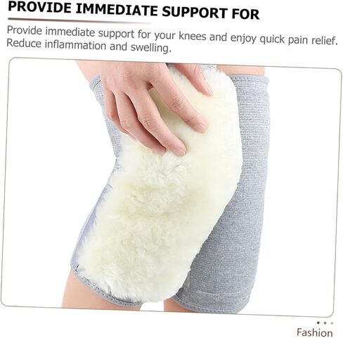 1 Pair Breathable Knee Wrap Warm Kneelet for Cold Weather Protection for Sports Outdoor Activities Comfortable Fit for Running Basketball and More in Saudi Arabia