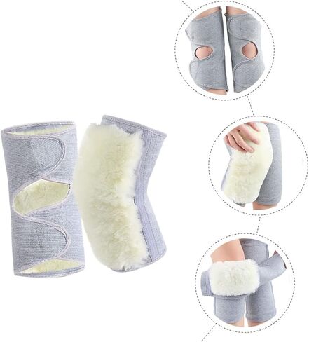 1 Pair Breathable Knee Wrap Warm Kneelet for Cold Weather Protection for Sports Outdoor Activities Comfortable Fit for Running Basketball and More in Saudi Arabia