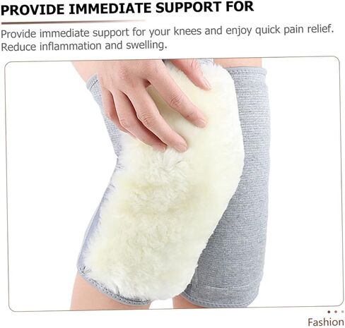 1 Pair Breathable Knee Wrap Warm Kneelet for Cold Weather Protection for Sports Outdoor Activities Comfortable Fit for Running Basketball and More in Saudi Arabia
