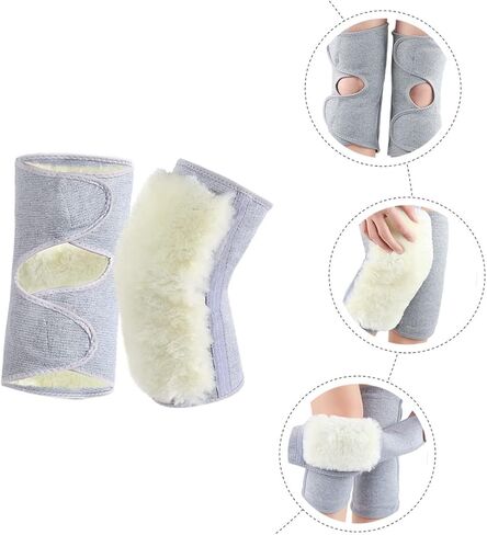1 Pair Breathable Knee Wrap Warm Kneelet for Cold Weather Protection for Sports Outdoor Activities Comfortable Fit for Running Basketball and More in Saudi Arabia