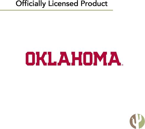 Desert Cactus The University of Oklahoma License Plate Frame Sooners Holder for Front or Back of Car Metal Car Tag Holder Officially Licensed (Slogan 2) in Saudi Arabia