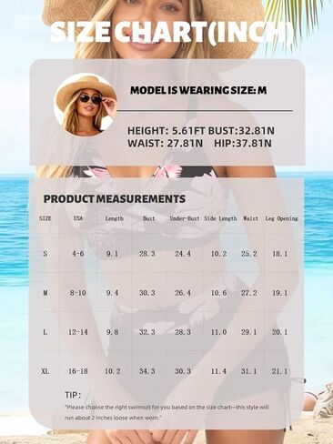 Women's Two Piece Bikini Set - Front Cross V-Neck Tropical Print High Waist Ruched Drawstring Bottoms Beach Swimwear in Saudi Arabia