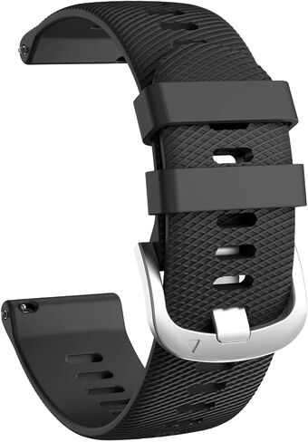 أساور لساعة Garmin Forerunner 255/265,22 مم متوافقة مع Garmin Vivoactive 4/Venu 3/Venu 2 in Kuwait