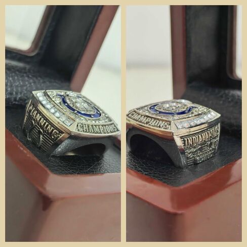 TREASURE Indianapolis 2006 Rugby CHAMPIONSHIP RING & LUXURY BLACK BOX LEGEND VICTORIOUS RARE SPORTS FAN GIFT SERIES - HOLIDAY SHOW COLLECT in Saudi Arabia