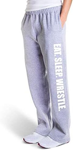 أكل النوم المصارعة Sweatpants | ملابس المصارعة من ChalkTalk Sports | ألوان متعددة | أحجام الشباب والكبار in Saudi Arabia