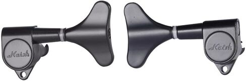 KAISH 6 String 3R3L 18:1 Sealed Bass Tuners Bass Guitar Tuning Keys Tuning Machine Heads for Ibanez/Yamaha Style Acoustic/Electric Bass Black in Saudi Arabia