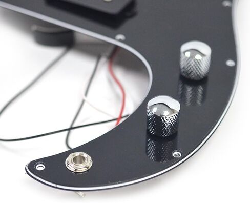 حماية اختيار باس سلكية مسبقًا من اللؤلؤ الأبيض محملة بـ P Bass Pickguard للحصول على دقة P Bass in Kuwait