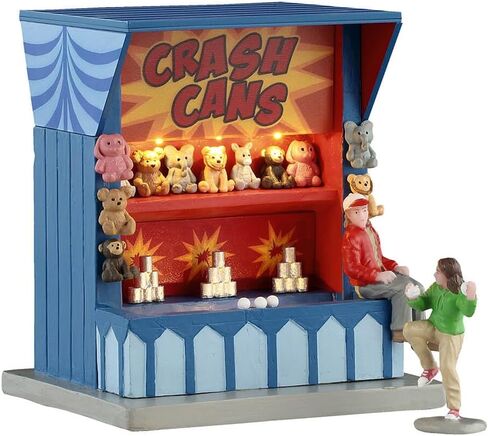 Lemax Crash Cans Game, Set of 2, Battery-Operated(4.5V), Table Accents, #54460 in Saudi Arabia