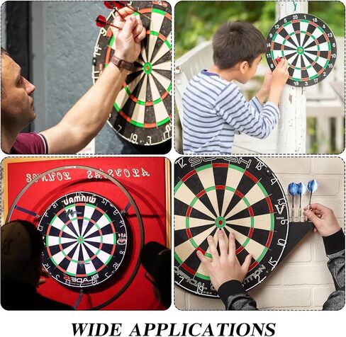 Portable Dartboard Mounting Bracket Kit, Includes Screws, Nails and Stabilisers, Dartgames Accessories for Wall, Board Holder Hanger Screw Hook Set for Hanging Dartboard in Saudi Arabia