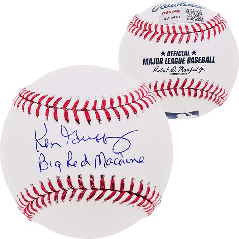 Ken Griffey Sr. Autographed Official M.L.B Baseball Reds "Big Red Machine" Tristar Stock #207948 in Saudi Arabia