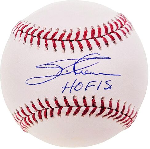 جيم توم موقعة من M.L.B البيسبول الهنود الرسمي "HOF 18" Beckett BAS Witness Stock #207969 in Saudi Arabia