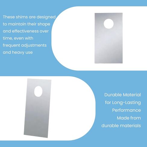 0.2MM Guitar Saddle Shims Bridge Shim Set (12 pcs) for Tremolo, Compatible with Floyd Rose, Electric Guitar Setup, Saddle Height Adjustment, Guitar Maintenance Tools in Kuwait