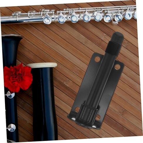 Wall Mounted Flute and Clarinet Hanger Hook Durable Instrument Holder for Wind Instruments Space Saving Design for Organized Storage for Musicians and Decor in Kuwait