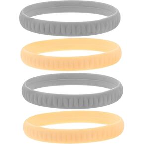 4Pcs Elastic Knee Bands for Women Breathable Silicone Patella Straps for Basketball Outdoor Workouts and Sports Knee Support and Protection for Active Lifestyles in Kuwait