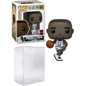 Shaquille O'Neal Orlando Magic Home Jersey #81 Pop Sports NBA Legends Action Figure (Bundled with Ecotek Pop Protector to Protect Display Box) in Kuwait