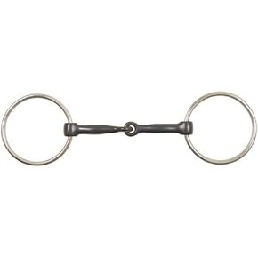 Schneiders O-Ring Horse Snaffle 7/16 "مكواة حلوة | مثالية للتدريب على الانحناء والتوازن | نمط دائري تقليدي | حلقات من الفولاذ المقاوم للصدأ | قطعة فم 5 بوصات، قطر 7/16 بوصة in Kuwait