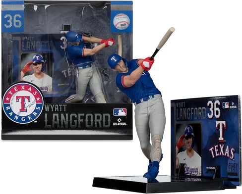 Wyatt Langford (Texas Rangers) McFarlane MLB 7" Figure in Saudi Arabia