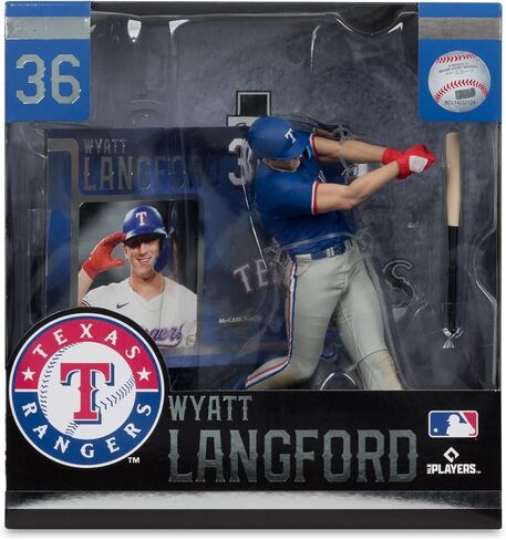 Wyatt Langford (Texas Rangers) McFarlane MLB 7" Figure in Saudi Arabia