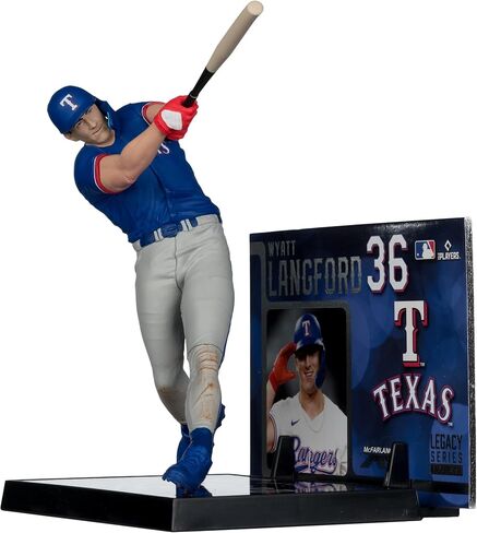 Wyatt Langford (Texas Rangers) McFarlane MLB 7" Figure in Saudi Arabia