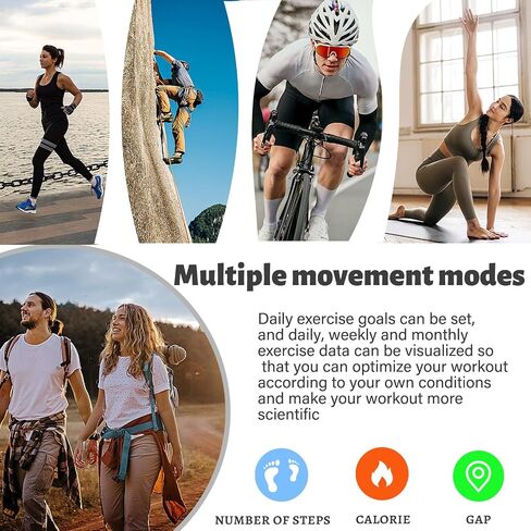 حلقة صحية ذكية للنساء والرجال، حلقة ذكية لتتبع اللياقة البدنية لنظام iOS Android، معدل ضربات القلب، أكسجين الدم، ضغط الدم، مراقبة النوم، مقاومة للماء 5ATM، بدون رسوم اشتراك (فضي، 9#) in Saudi Arabia