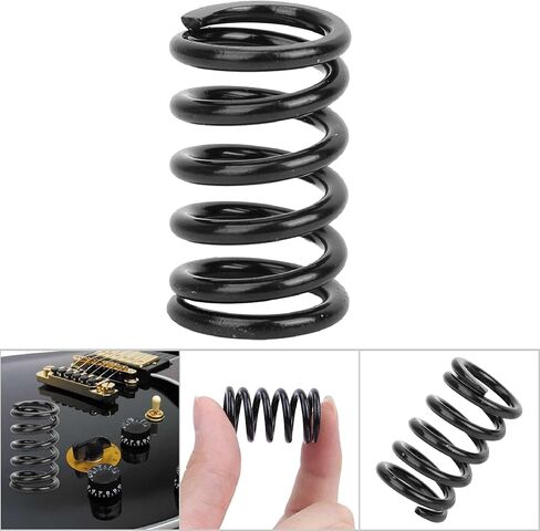 أجزاء جيتار كهربائي من Tension Spring، Whammy Bar، ملحقات جيتار من Tremolo Bridge Tension Spring لـ Bigsby (أسود) in Kuwait