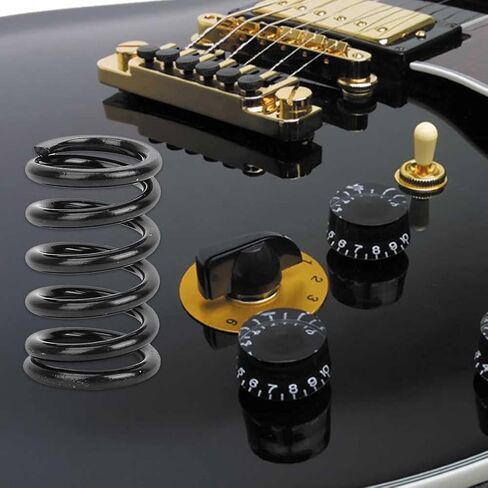 أجزاء جيتار كهربائي من Tension Spring، Whammy Bar، ملحقات جيتار من Tremolo Bridge Tension Spring لـ Bigsby (أسود) in Kuwait