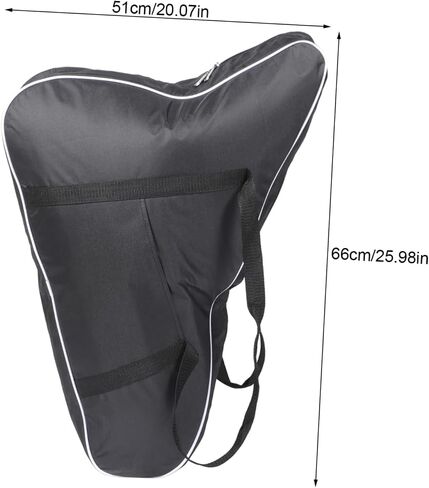 Kisangel Lyre Harp Storage Bag Pouch Supple Lining Convenient Carry Case for String Instruments for Musicians and Beginners in Saudi Arabia