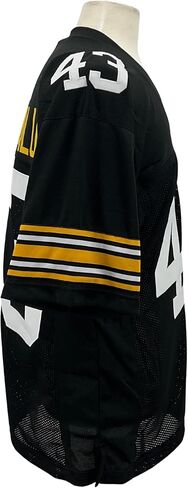 Troy Polamalu Jersey Old Number Black Pittsburgh | Unisex Adult Sizes S-5XL Custom Unsigned Sewn Stitched in Saudi Arabia