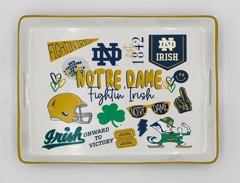 NCAA Loco Fan Large Serving Tray w/Handles in Saudi Arabia