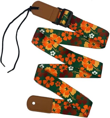 CMC Ukulele Strap for Soprano, Concert, Tenor, Baritone, Electric, Bass Instrument, with Adjustable Buckle, Adult Size, in Saudi Arabia