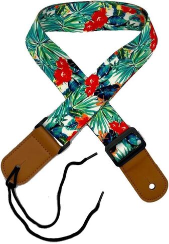 CMC Ukulele Strap for Soprano, Concert, Tenor, Baritone, Electric, Bass Instrument, with Adjustable Buckle, Adult Size, in Saudi Arabia