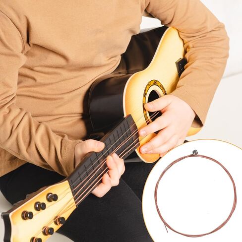 جيتار صوتي G سلاسل 10 قطعة سلاسل أسلاك الفولاذ المقاوم للصدأ نهاية الكرة ضوء التوتر مشرق لهجة سلسلة الغيتار (G-3rd) in Saudi Arabia