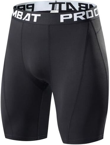 Compression Shorts for Men Spandex Sport Shorts Athletic Workout Running Performance Baselayer Underwear in Saudi Arabia