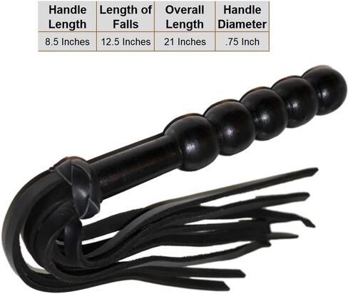 Prairie Horse Supply Variety of Leather and Suede Floggers (Style Choice) Stick Knobbed Crop in Saudi Arabia