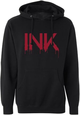 بلوفر InkAddict Bloody INK للرجال باللون الأسود in Saudi Arabia