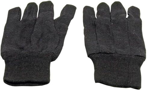 قفازات جيرسي بنية (12 زوجًا أو 1 دزينة) in Kuwait