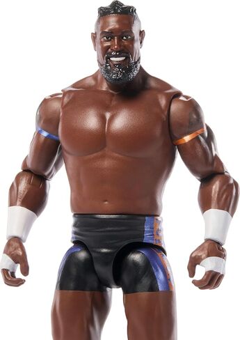 Mattel WWE Oba Femi Action Figure, Main Event Series #158, 6-inch Collectible Superstar with 14 Articulation Points & Life-Like Look in Saudi Arabia
