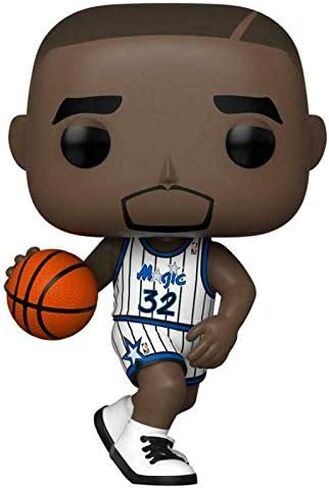 شاكيل أونيل أورلاندو ماجيك هوم جيرسي رقم 81 شخصية البوب ​​الرياضية NBA Legends Action (مرفقة مع واقي Ecotek Pop لحماية صندوق العرض) in Saudi Arabia