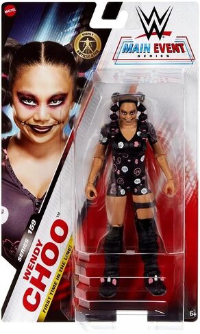 WWE Mattel Wendy Choo Action Figure, Main Event Series #159, 6-inch Collectible Superstar with 14 Articulation Points & Life-Like Look in Saudi Arabia