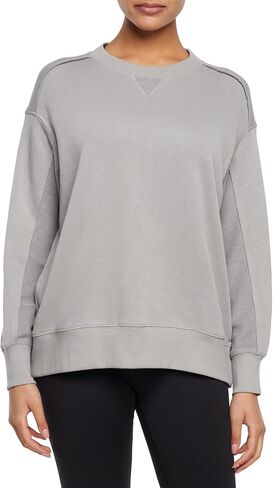 سويت شيرت نسائي كبير الحجم من مجموعة Balance Collection Natalie Crewneck in Saudi Arabia