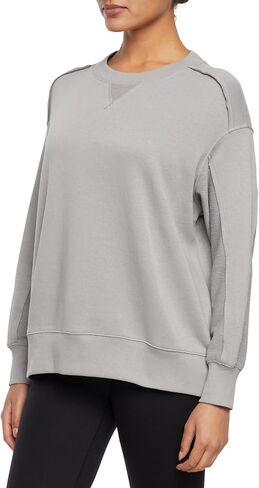 سويت شيرت نسائي كبير الحجم من مجموعة Balance Collection Natalie Crewneck in Saudi Arabia