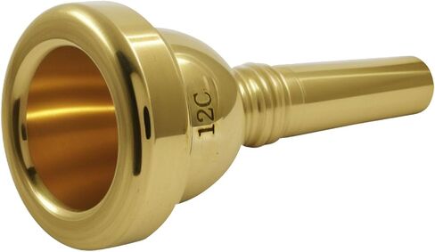 BokWin 6 1/2AL Silver Plated Trombone Mouthpiece - Professional Grade Instrument for Tenor Trombone with Enhanced Sound Quality, Ideal for Musicians in Saudi Arabia