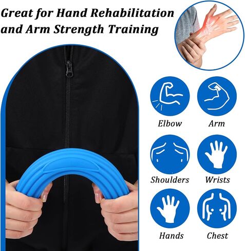 4PCS Flex Therapy Bars, Tennis Elbow Therapy Bar, Physical Resistance Bar for Golfers Elbow Tendinitis Wrist Forearms Pain Relieve, Twist Bars Hand Strengthening Devices to Improve Grip in Saudi Arabia