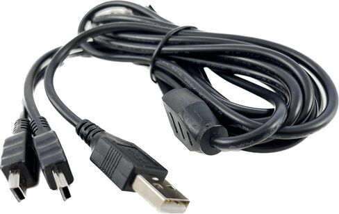 كابل مقسم OMNIHIL 10FT-MINI-USB متوافق مع Roland R-05 Wave in Saudi Arabia